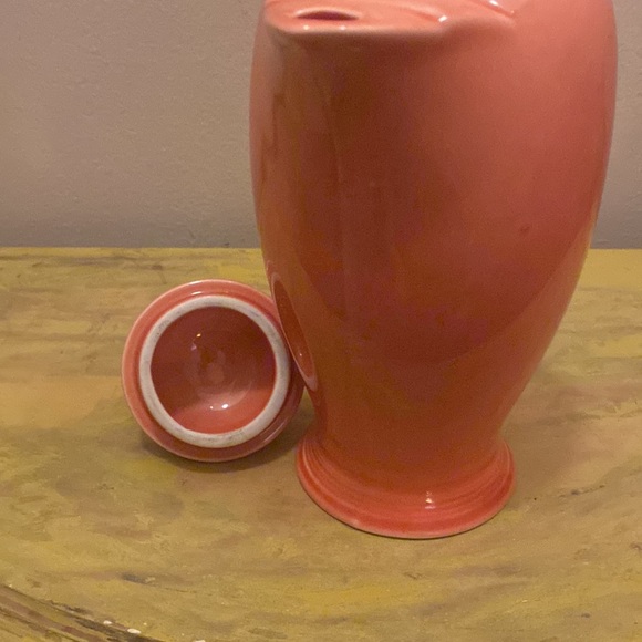 Fiestaware Persimmon Coffee Pot and Lid 4 cup Fiesta USA 1st Quality #N1 - Picture 7 of 8